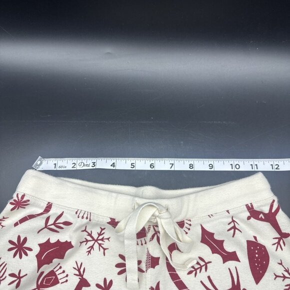 Hanna Andersson Organic Scandi Cane Long John Christmas Pajama Pants Adult Sz S - Picture 8 of 10